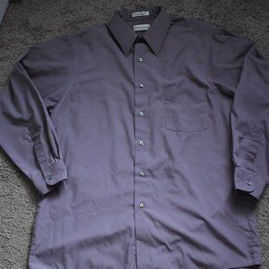 Van Heusen Purple Dress Shirt